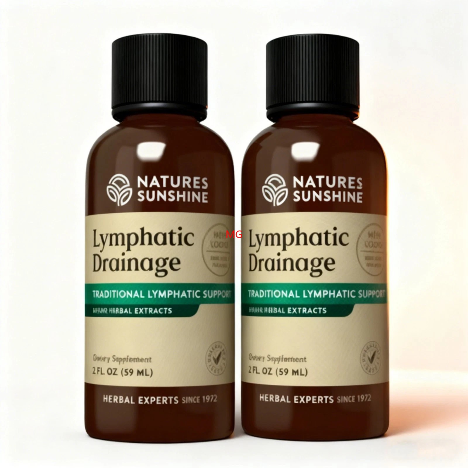 Lymphatic Drainage fl Drops | 2 Pack | 2 Liquid oz Each Nature’s Sunshine