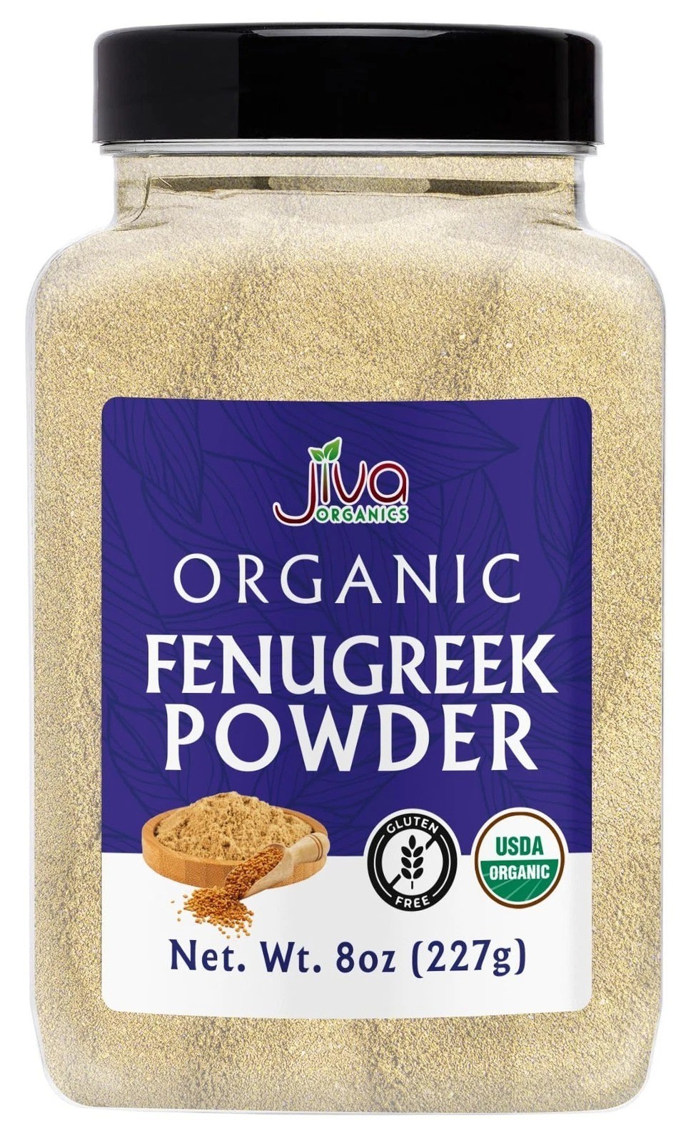 Organic Fenugreek Powder 8oz Jar – Gluten Free, Non-GMO, Methi Powder, Pure,…