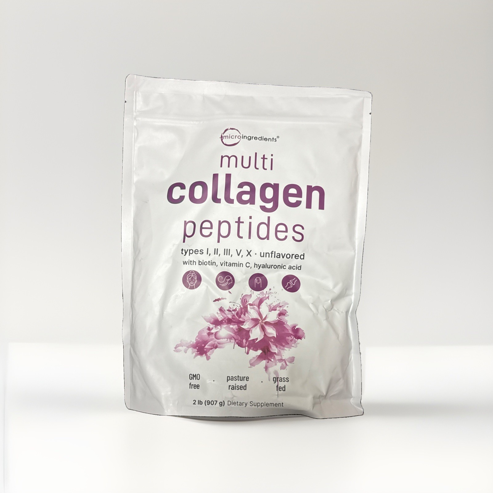 Huge Micro ingredient collagen peptides powder 2 lb Bag!