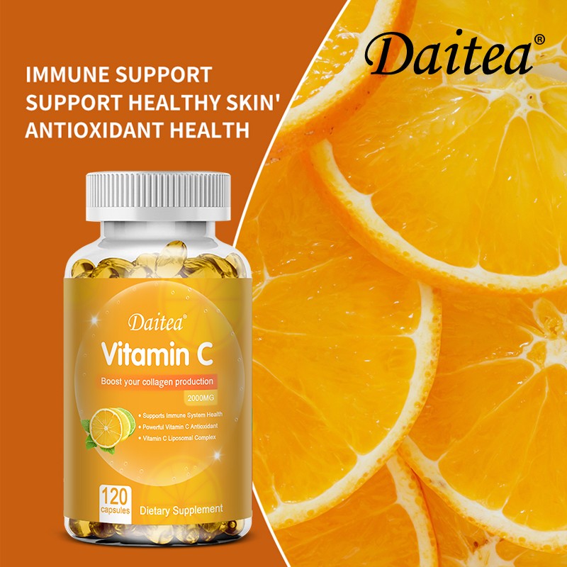 Vitamin C Liposomal Complex 1600 Mg – Immune System Support 30/60/120 Capsules