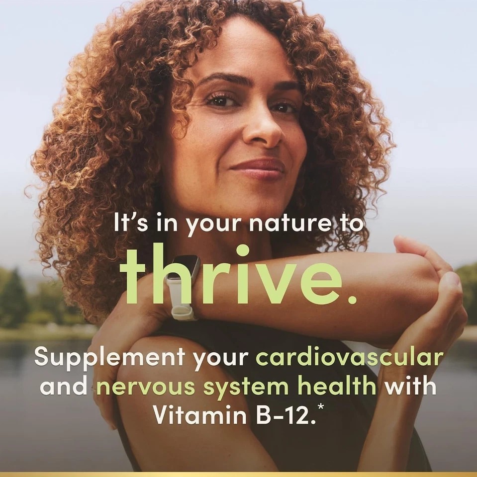 Nature’s Bounty Vitamin B12 2500 mcg, Cellular 75 Count (Pack of 1), Green