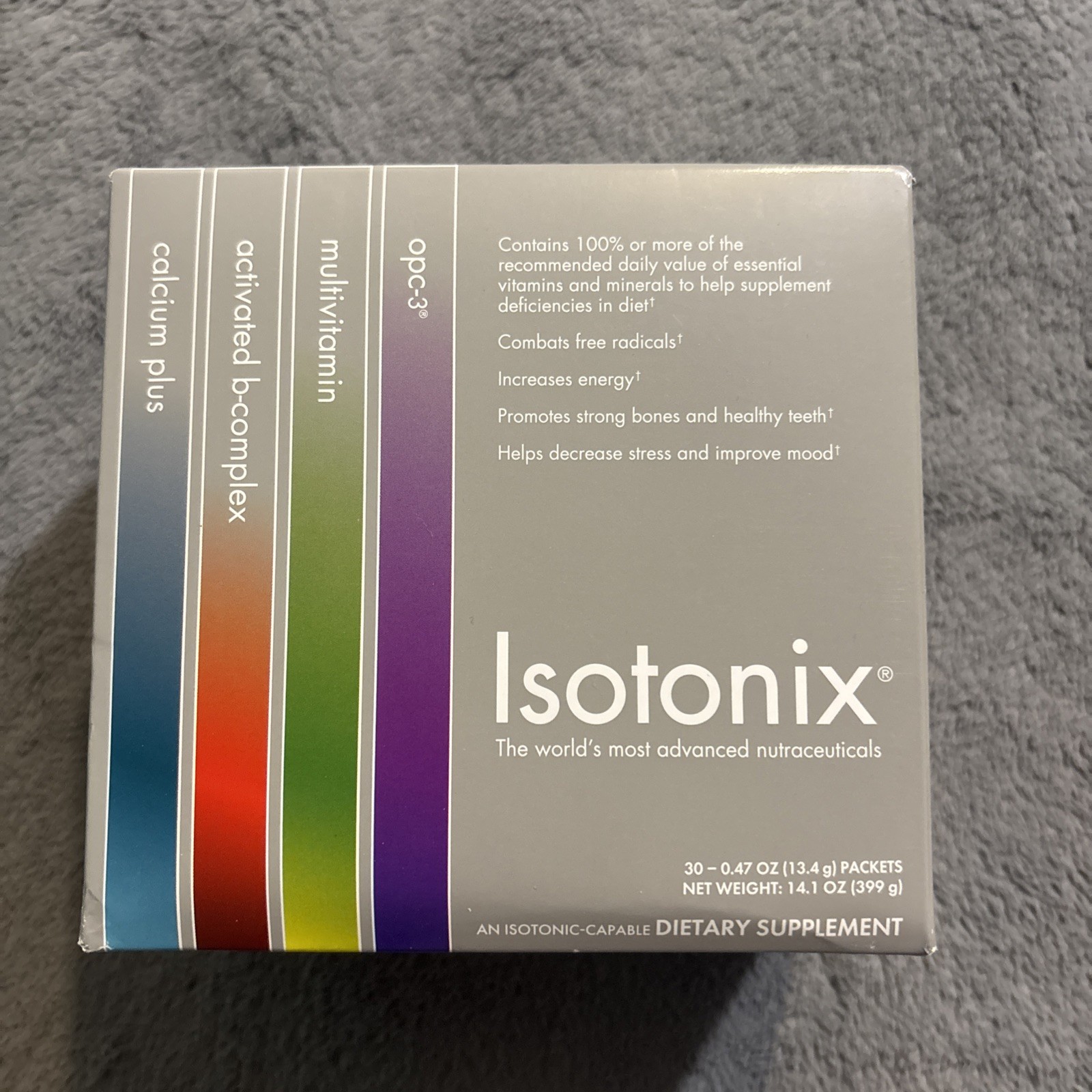 Isotonix Antioxidant Isotonic Mineral Powder – 30 Count – Stick packs