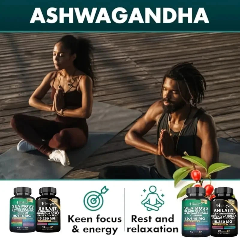 Dynamic Vitality Bundle – Sea Moss Multivitamin & Shilajit Power Combo 240 Ct
