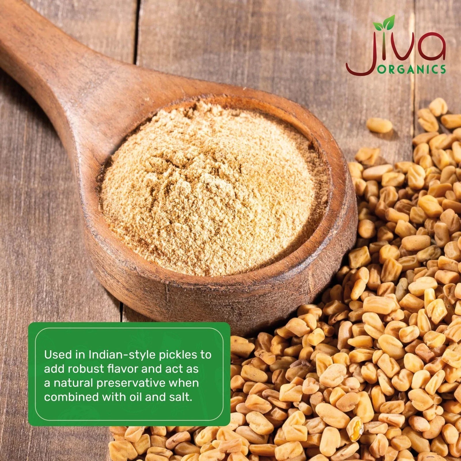 Organic Fenugreek Powder 8oz Jar – Gluten Free, Non-GMO, Methi Powder, Pure,…