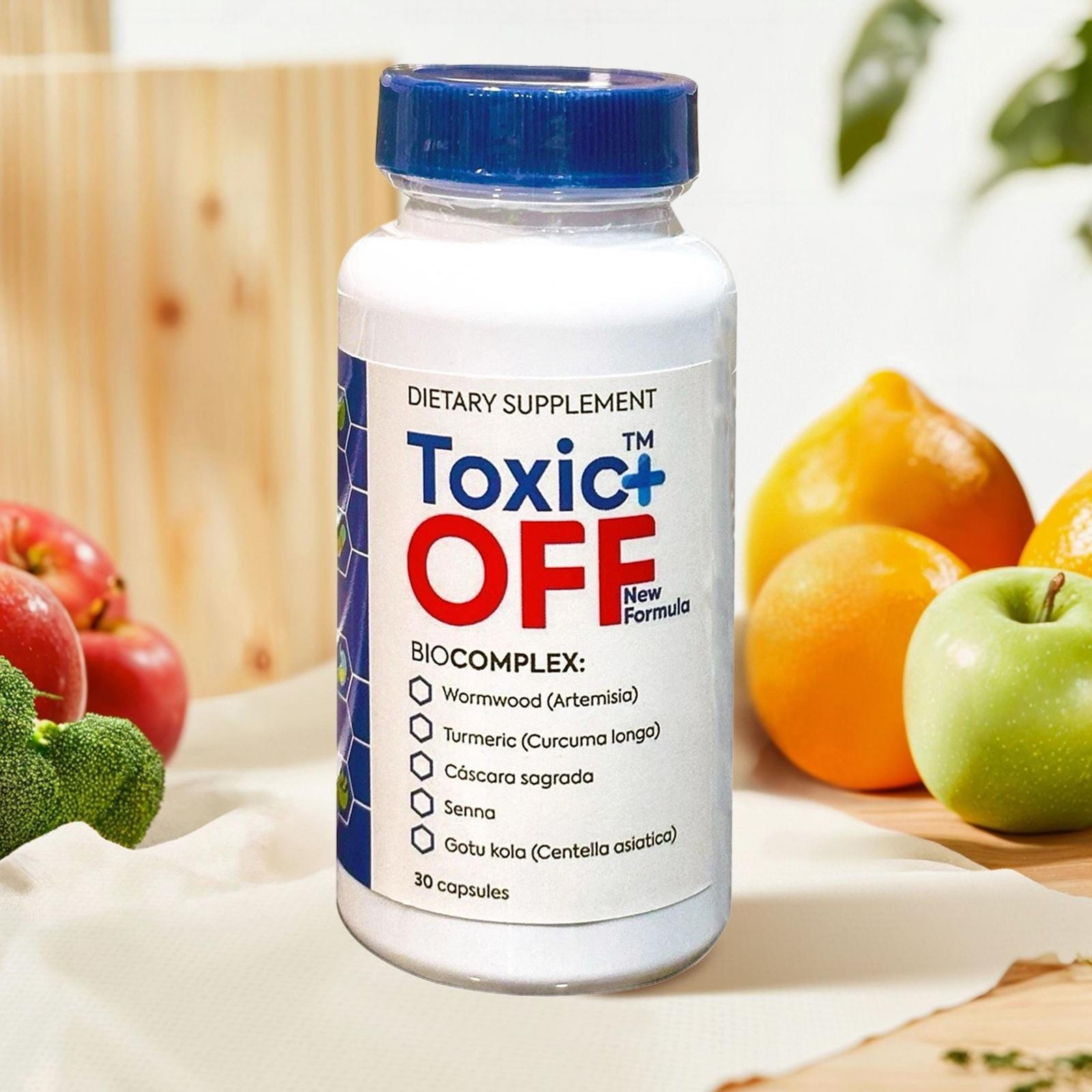 Off Toxic Plus 30 Capsules 1 Month Treatment New Improved Formula