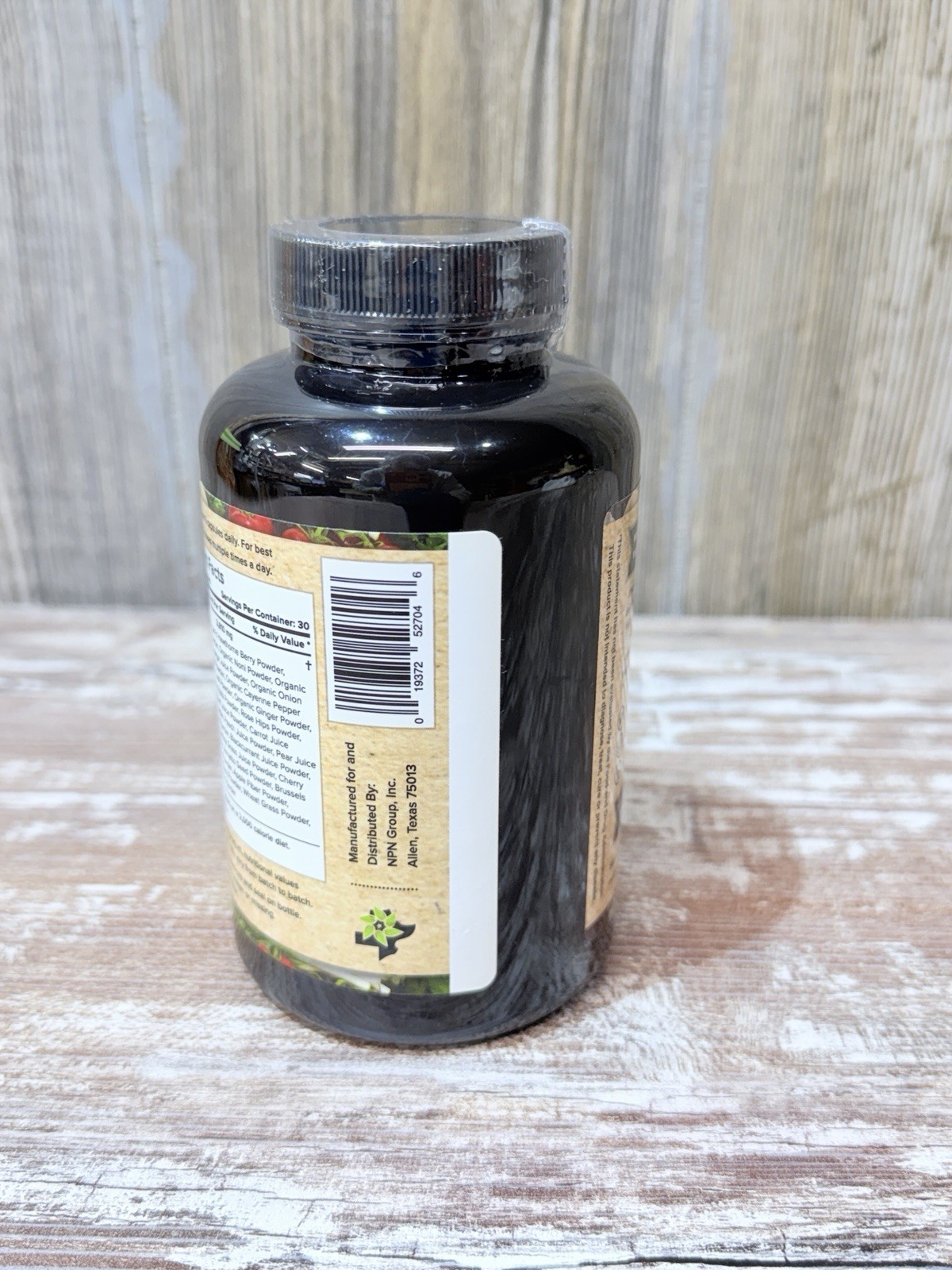 Texas Super Food 180 Capsules Natures Best 35 Fruits Vegetable’s Herbs No EXP.