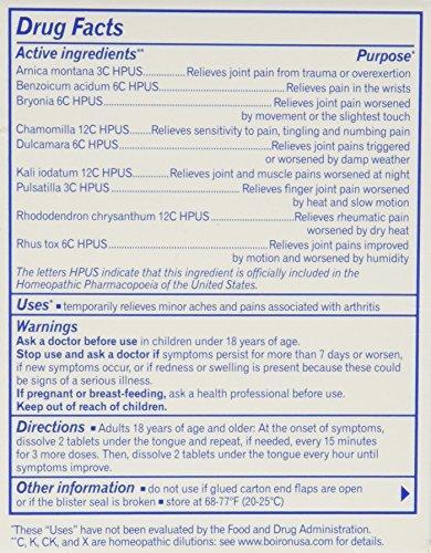 Boiron Arnicare Arthritis – 60 tabs 60 Count (Pack of 3)