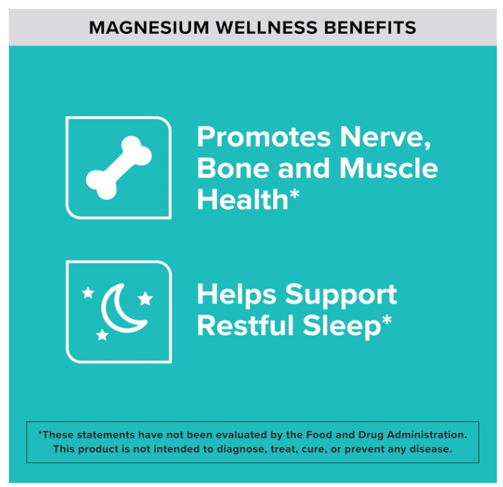 Qunol Magnesium Capsules 420mg, 100% DV, High Absorption Magnesium Supplement, E
