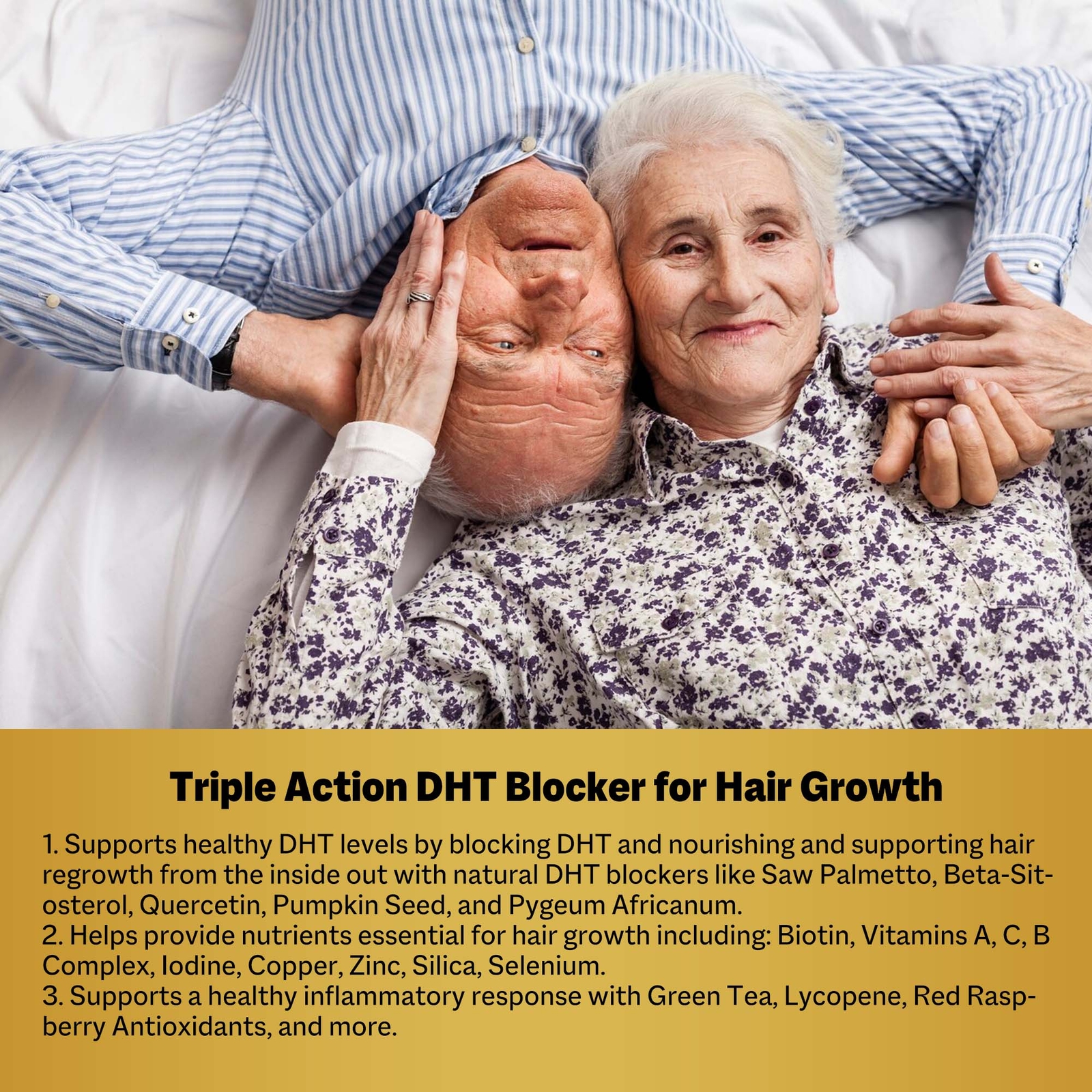 DHT Blocker Capsules – Saw Palmetto, Biotin,Beta-sitosterol – Boosts Hair Growth