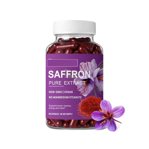 Saffron Supplement Capsules – 88.5mg Pure Saffron Extract for Mood Balance