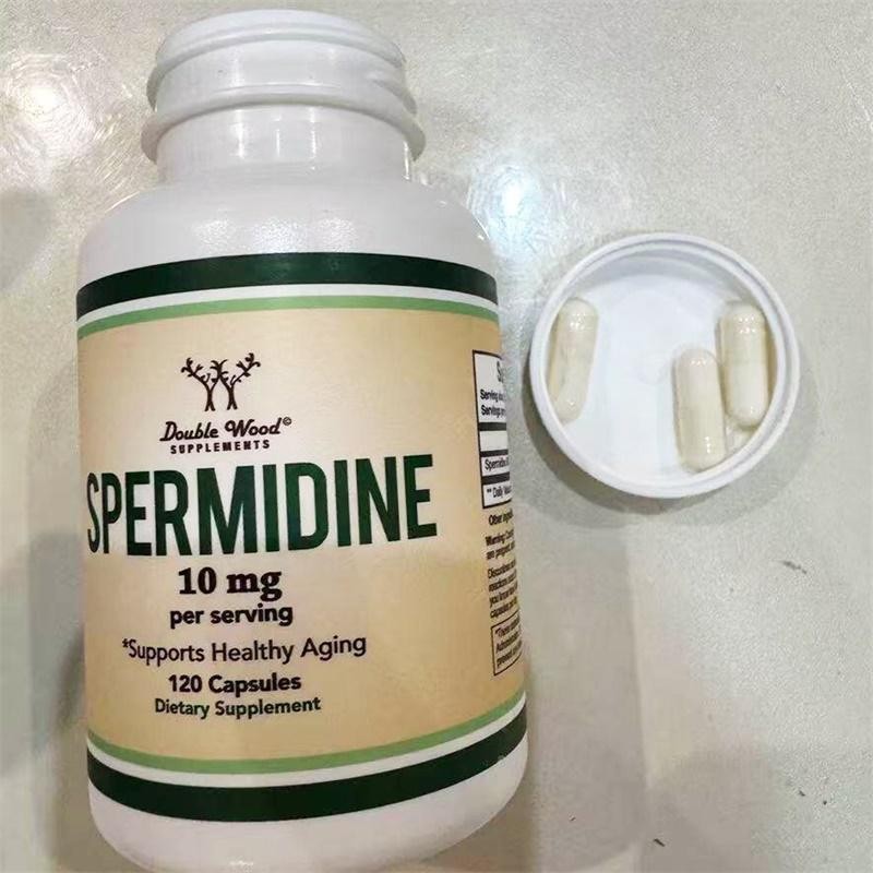 Spermidine Supplement 120 Capsules 10mg Of organic Spermidine Per Serving