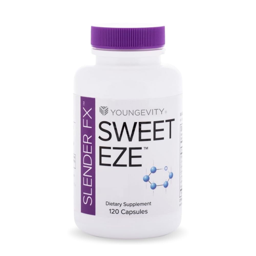 Youngevity Slender FX Sweet Eze 120 capsules Dr Wallach 2-Pack FREE SHIPPING