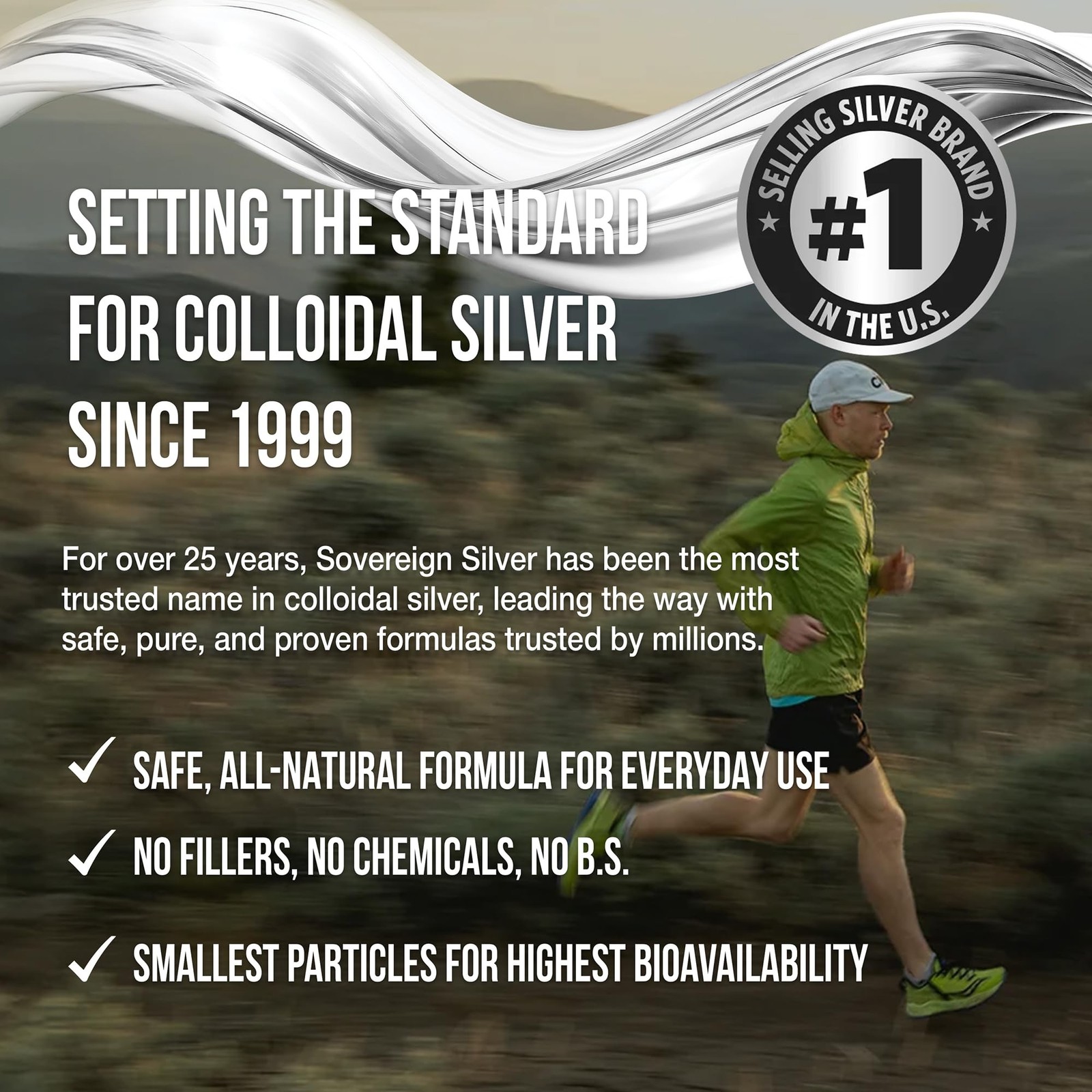 Sovereign Silver Immune Support, Colloidal Silver, 32 fl oz (946 mL) | Bio-Ac…