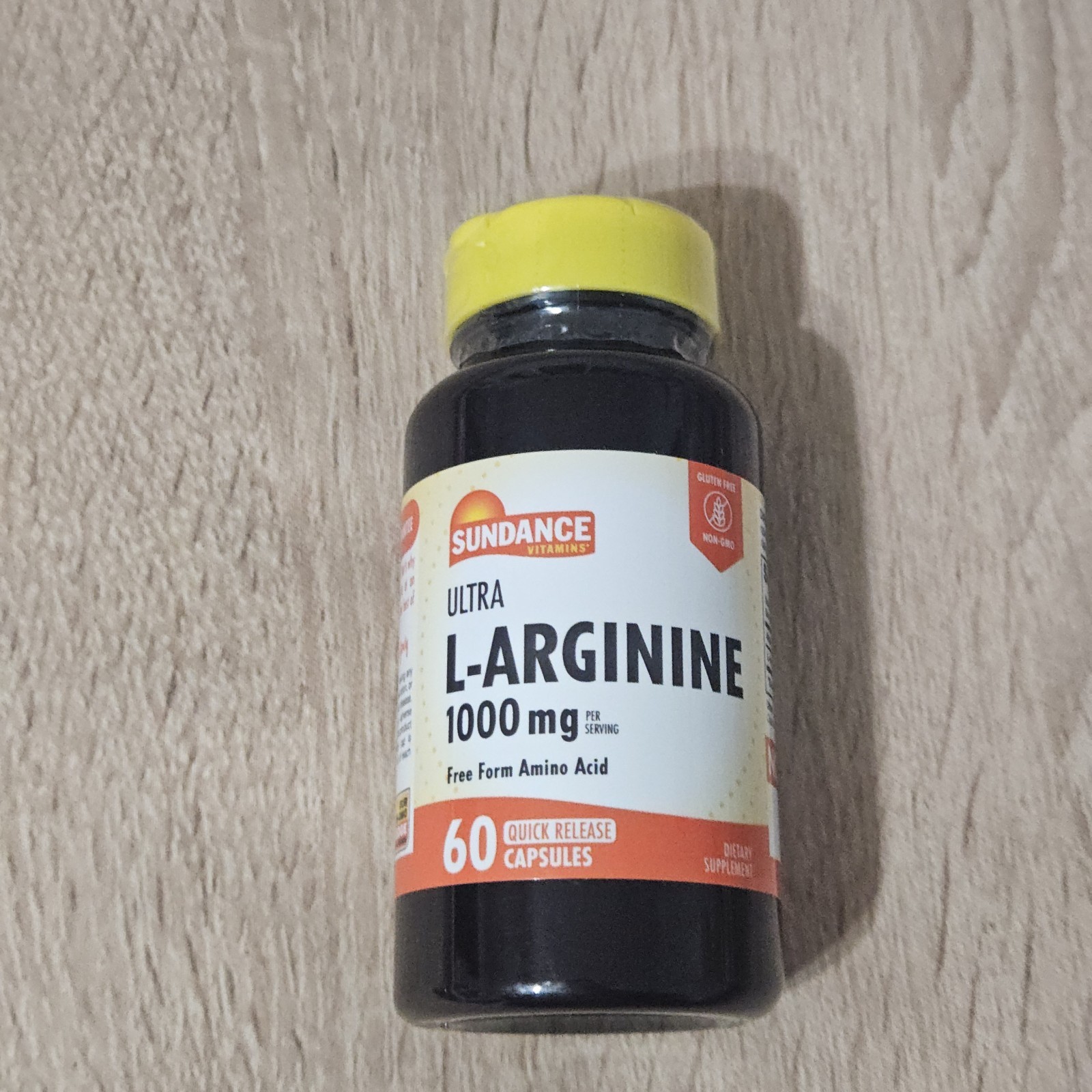 Sundance L-Arginine 1000mg Capsules | 60 Count | (Pack of 1)