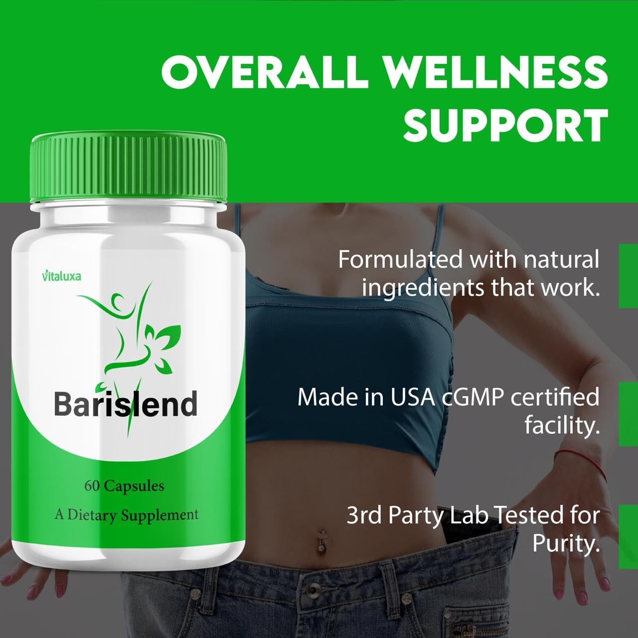 (3 Pack) Barislend Capsules, Barisland Pills Pink Salt 60 Count (Pack of 3)