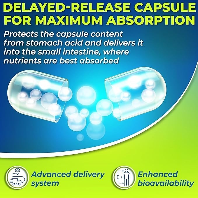 Probiotics Digestive Enzymes and Prebiotic Unisex 3-in-1 Vegan EXP 11/26/27