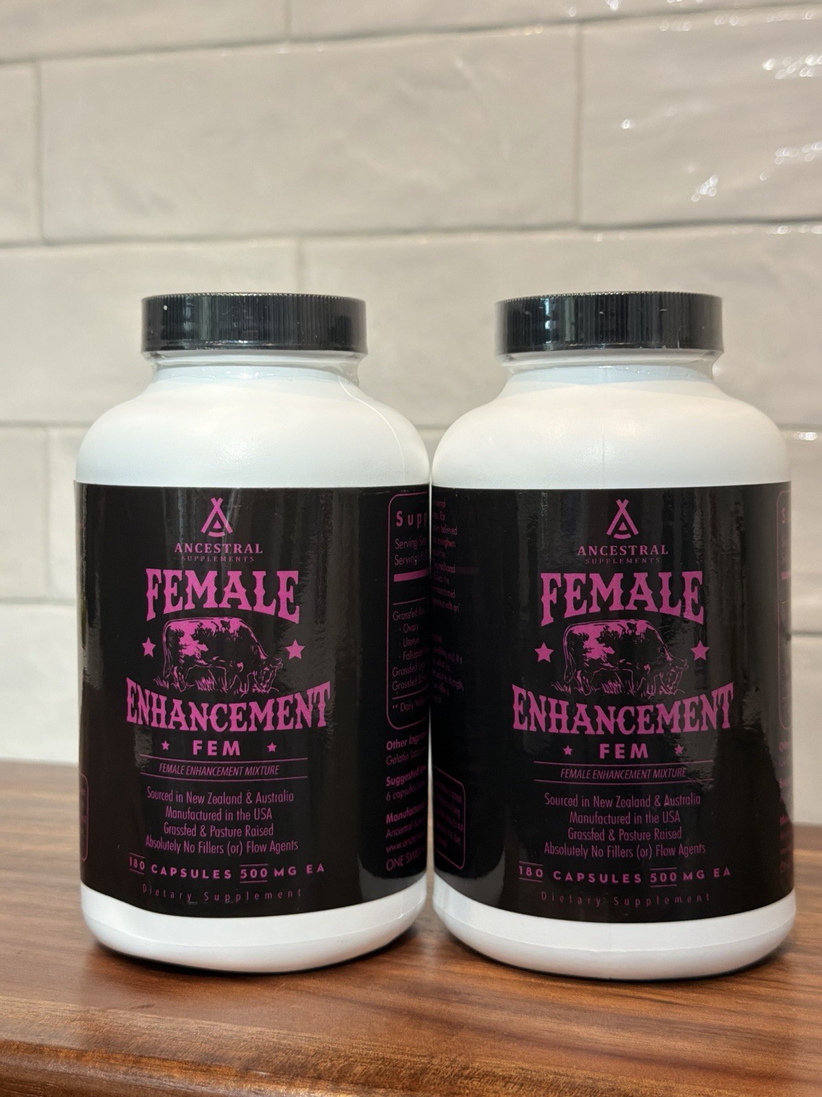 2X Ancestral Supplements FEM180 Capsules Female Hormone Mood Vitality Support