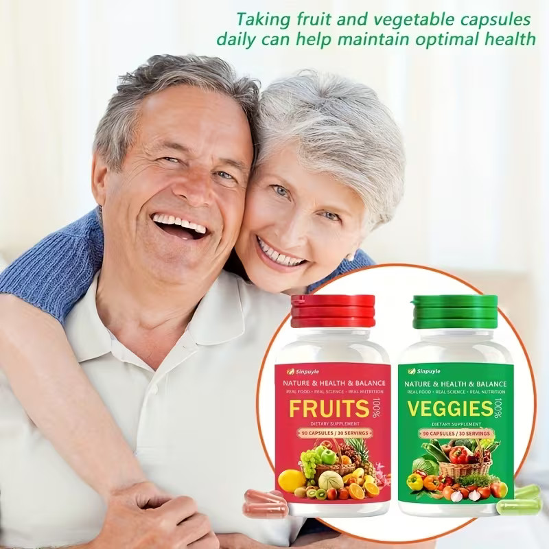Fruits & Veggies Supplements – 90 Fruits & 90 Vegatables Capsules