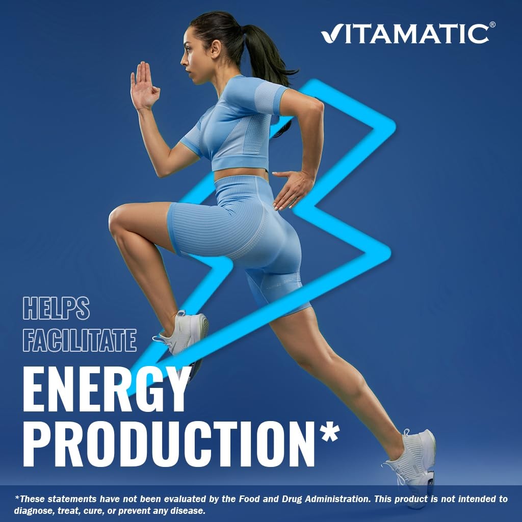 Vitamatic Vitamin B12 1000 mcg Fast Dissolve Tablets – 365 Count (Pack of 1)