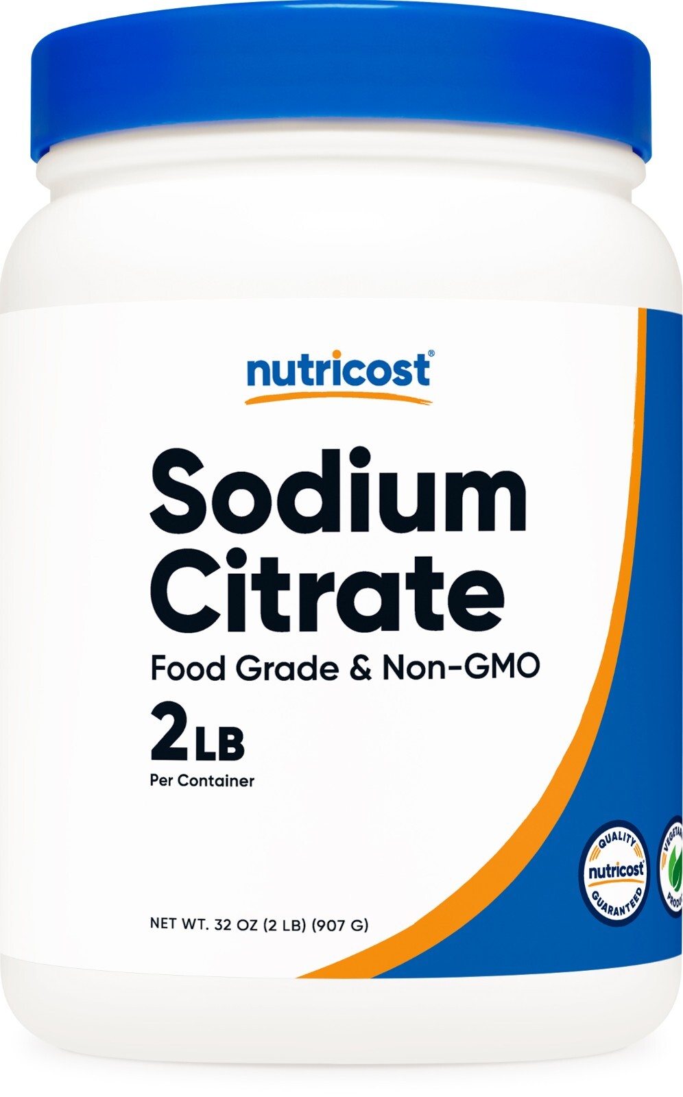 Nutricost Sodium Citrate Powder 2LB (32oz) – Food Grade, Non-GMO