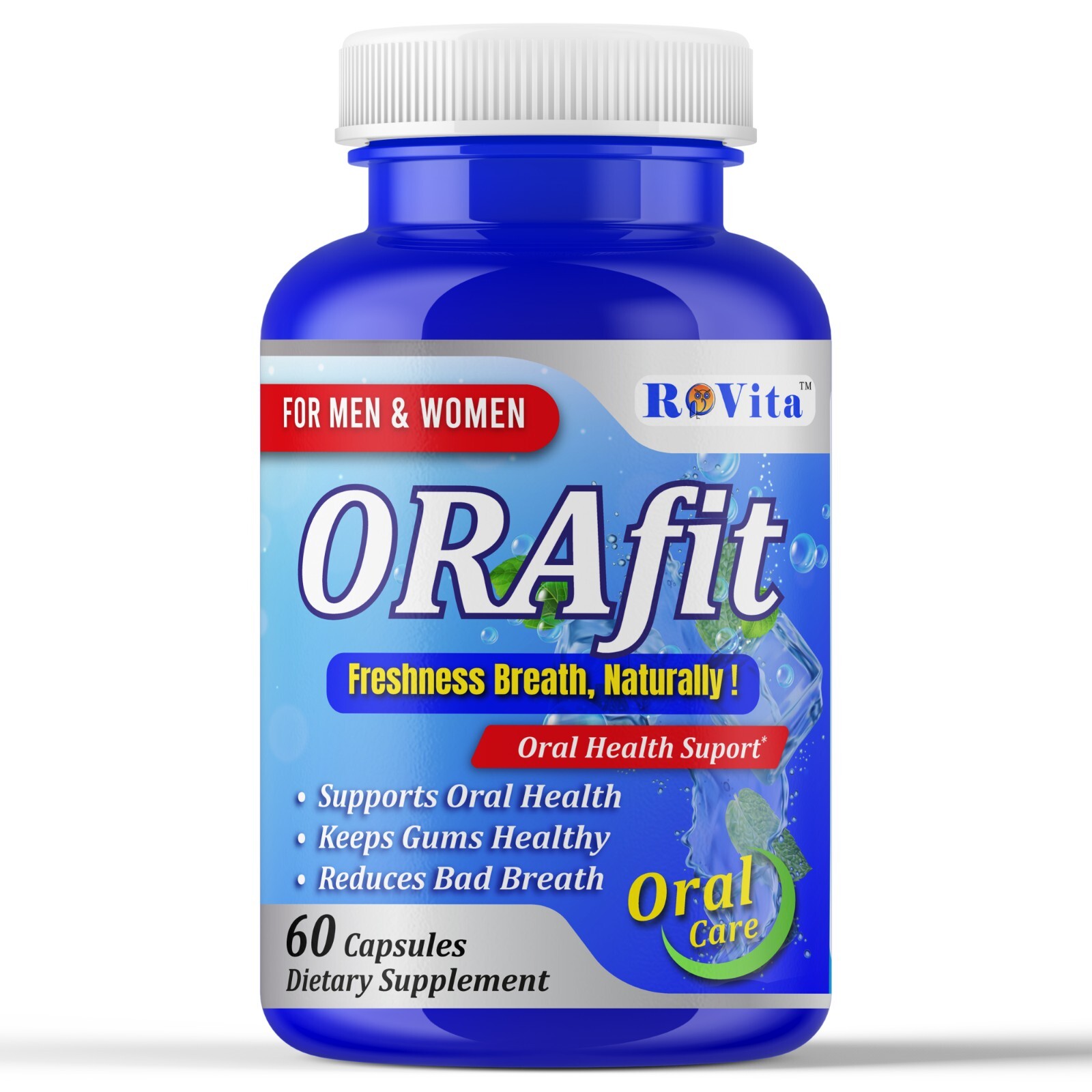 Oral Breath Freshener Dental Probiotics –Oral Health Supplement for Fresh Breath