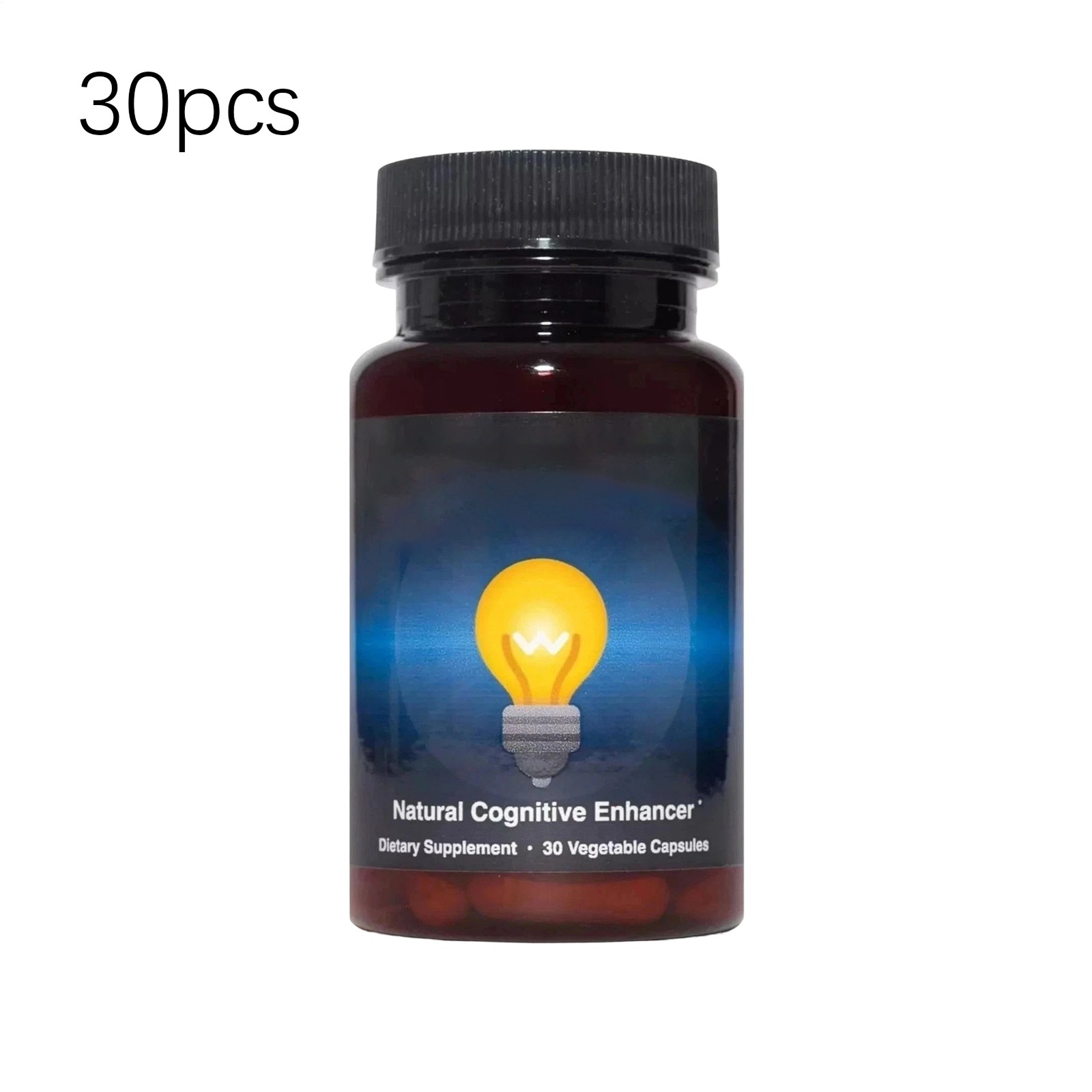 Capsules-Focus-Memory-Brain Cognitive RediMind Organic Enhancer 30 Health New