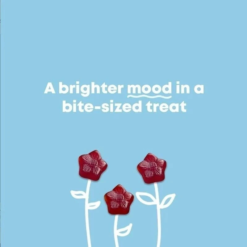 Berries, Munchies Gummies, Natural Mood 60 Gummies