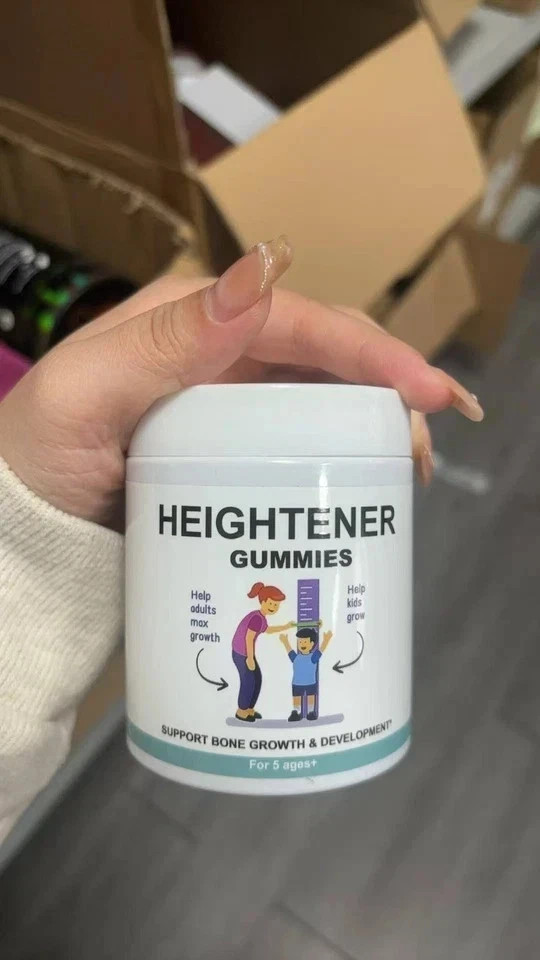 Organic Heightener Gummies Height Growth Supplement For Kids Teens Support-New