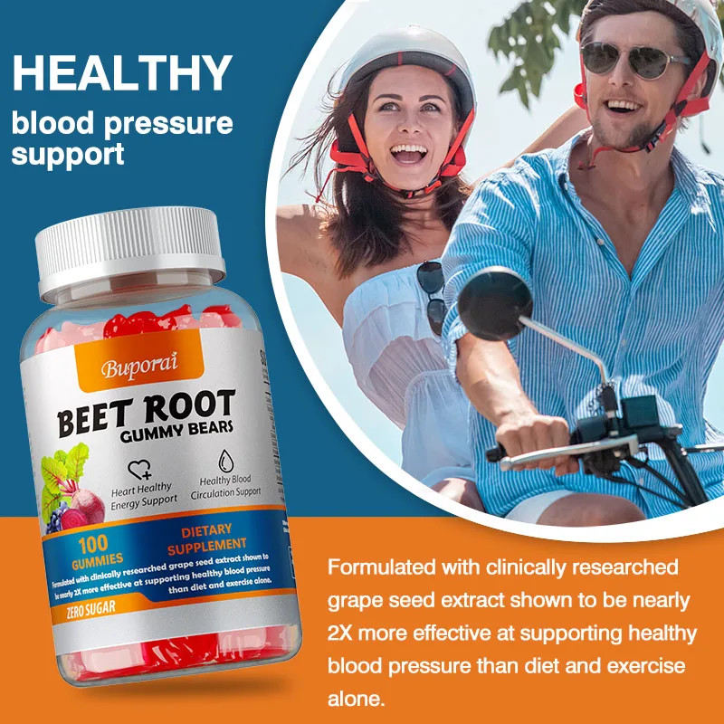 Beet Root 200pcs – Blood Pressure Support, for Heart & Circulation Support