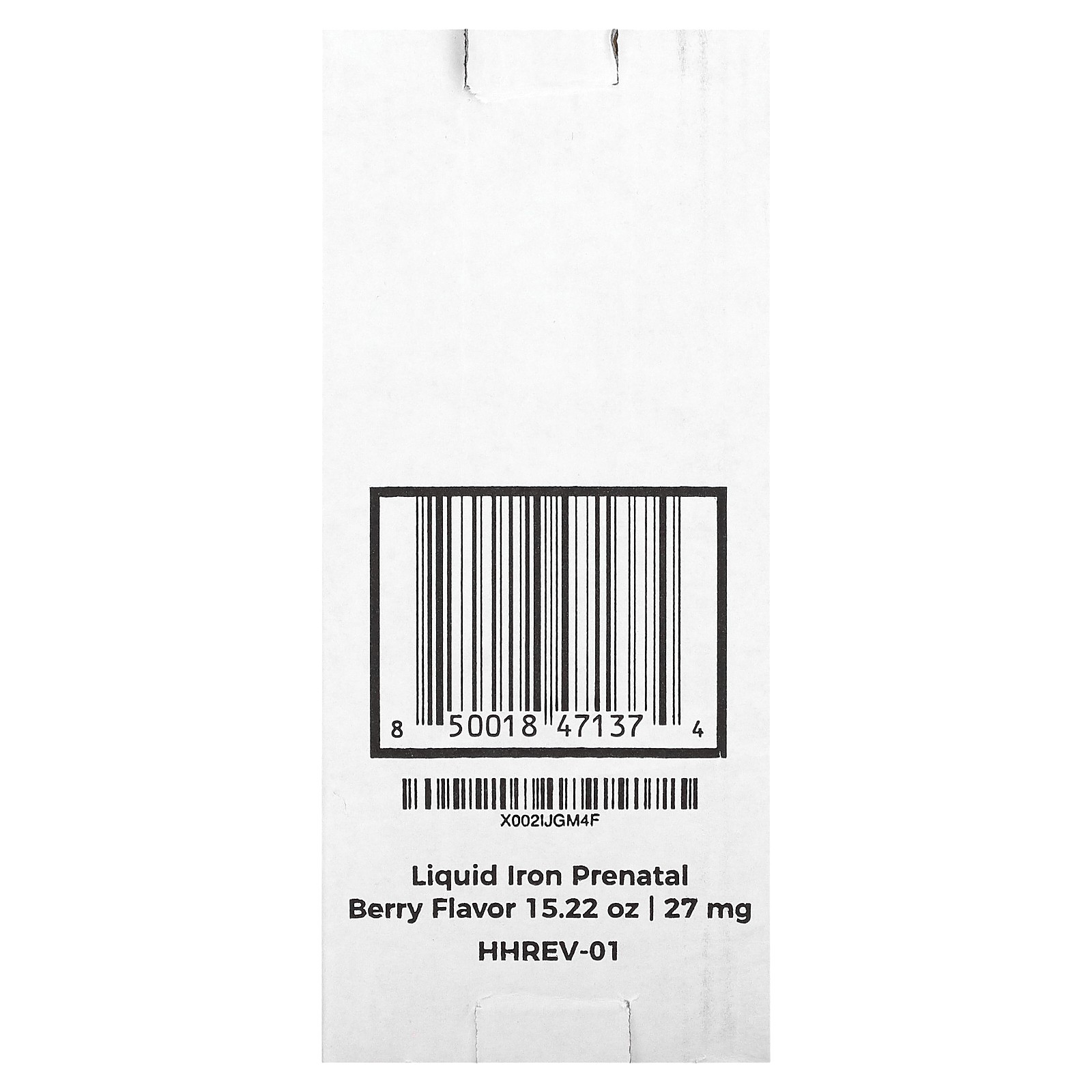Vegan Liquid Iron Prenatal & Postnatal, Berry, 15.22 fl oz (450 ml)