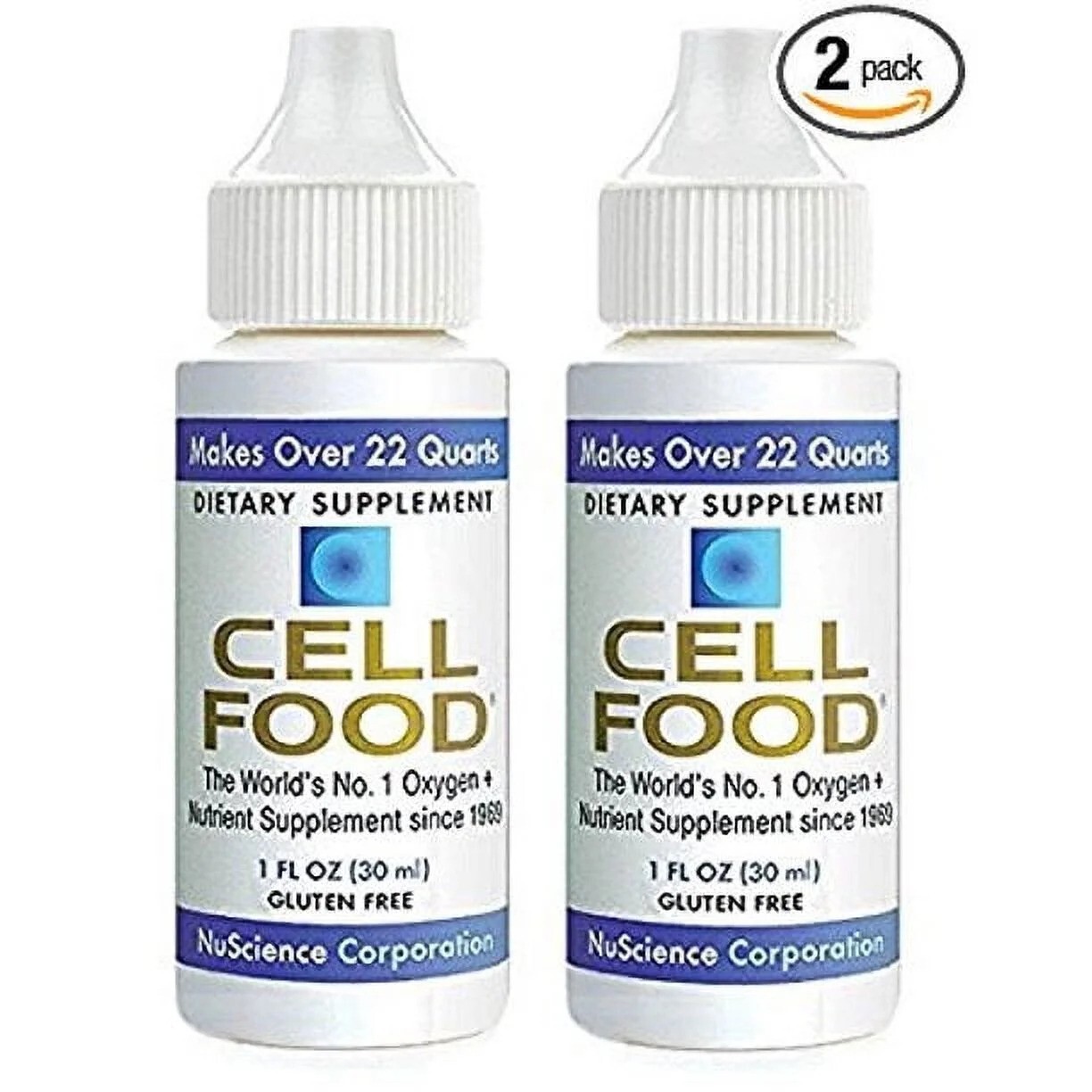 2 x Cellfood Liquid Concentrate 1 fl oz