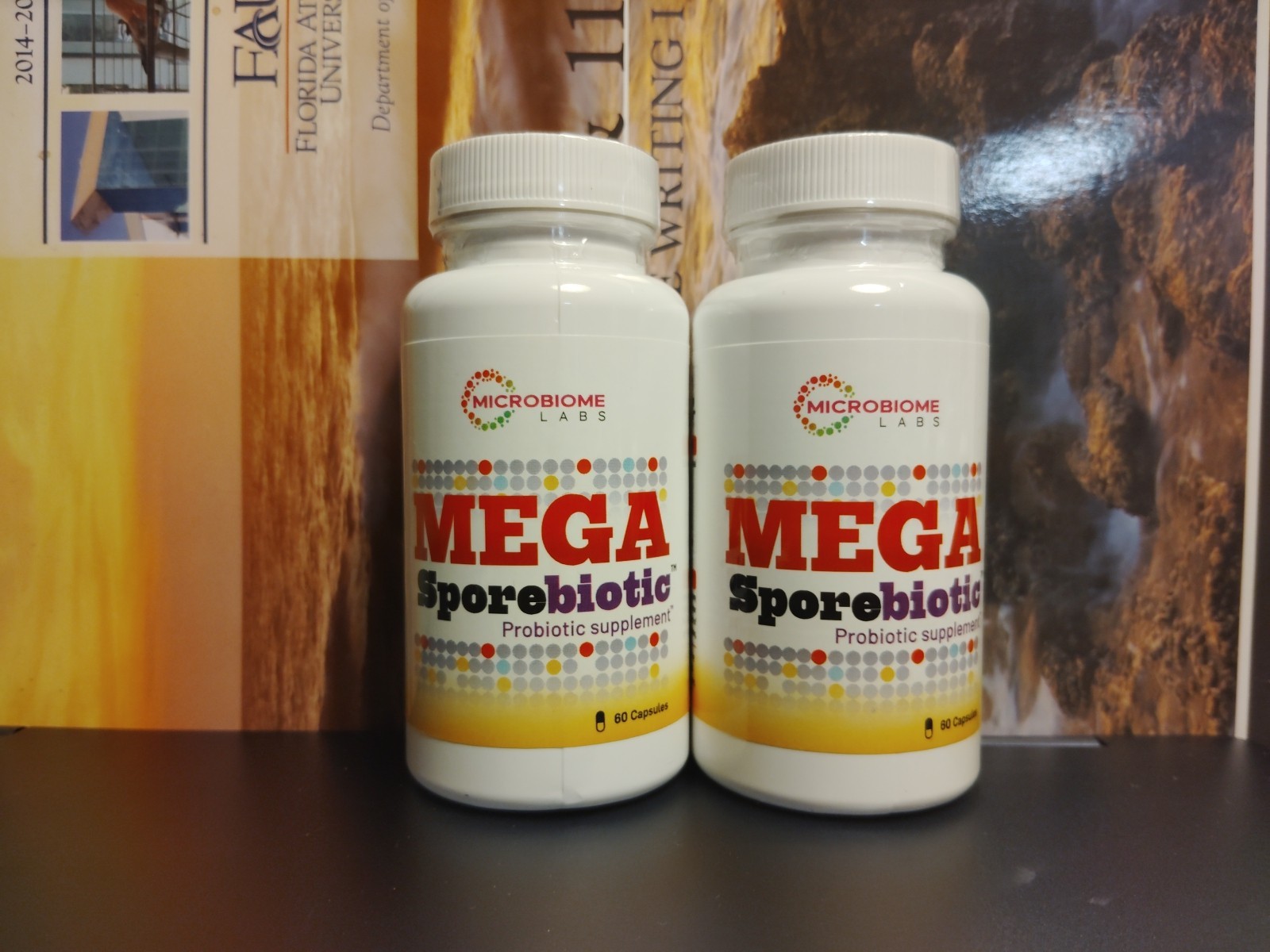 MegaSporeBiotic Probiotic Supp, Gut Health,Microbiome, Unisex, Daily, 2PK
