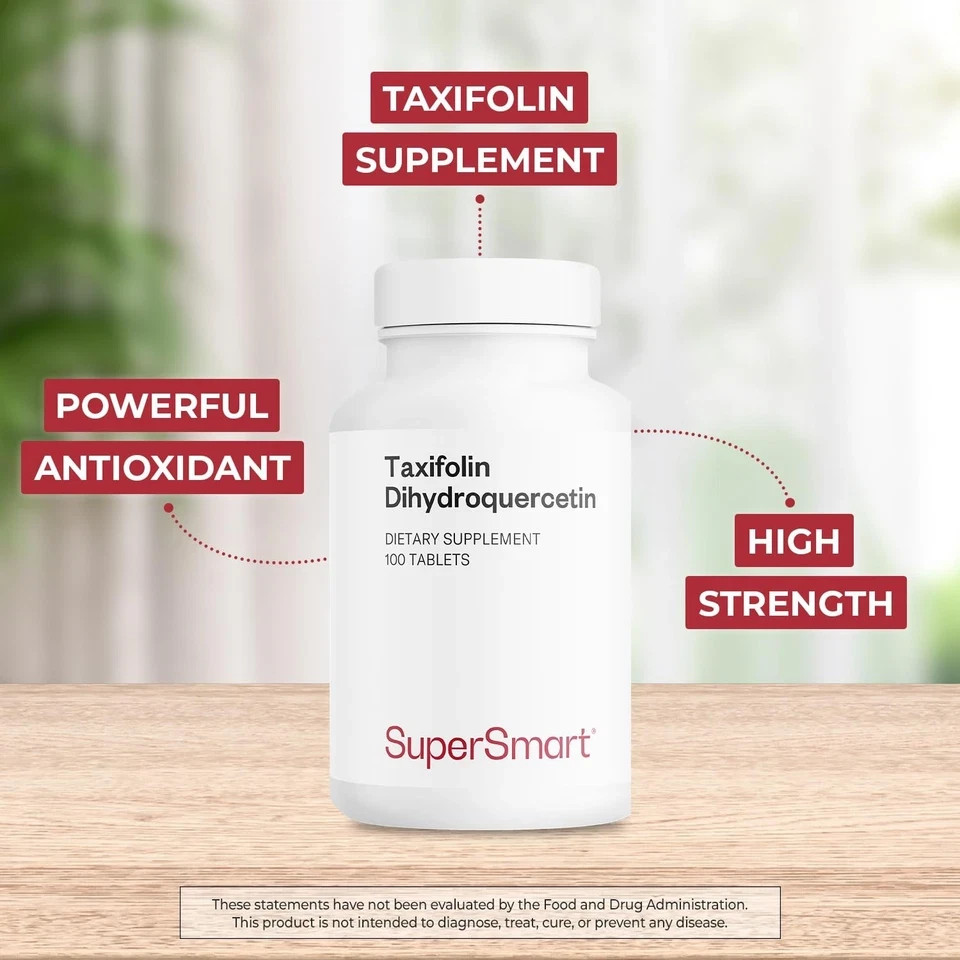 Supersmart – Taxifolin Dihydroquercetin 60mg per Day 100 Count (Pack of 1)