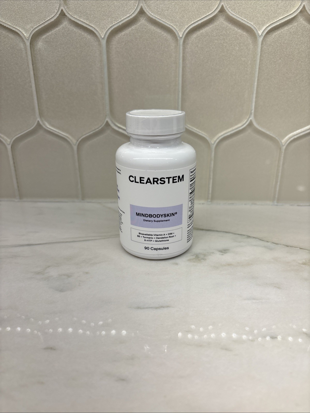 Clearstem Mind•Body•SkinVitamin Dietary Supplement 90 Capsules/30-Day Supply