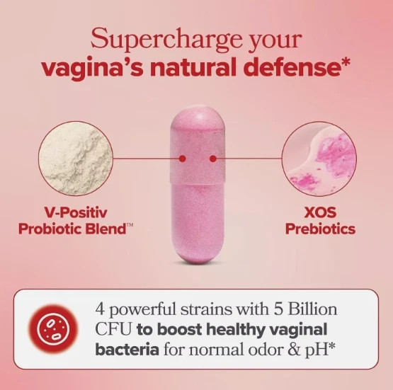 3Packs URO O Positiv Vaginal Probiotics for Women pH Balance w/ Prebiotic 180 ct