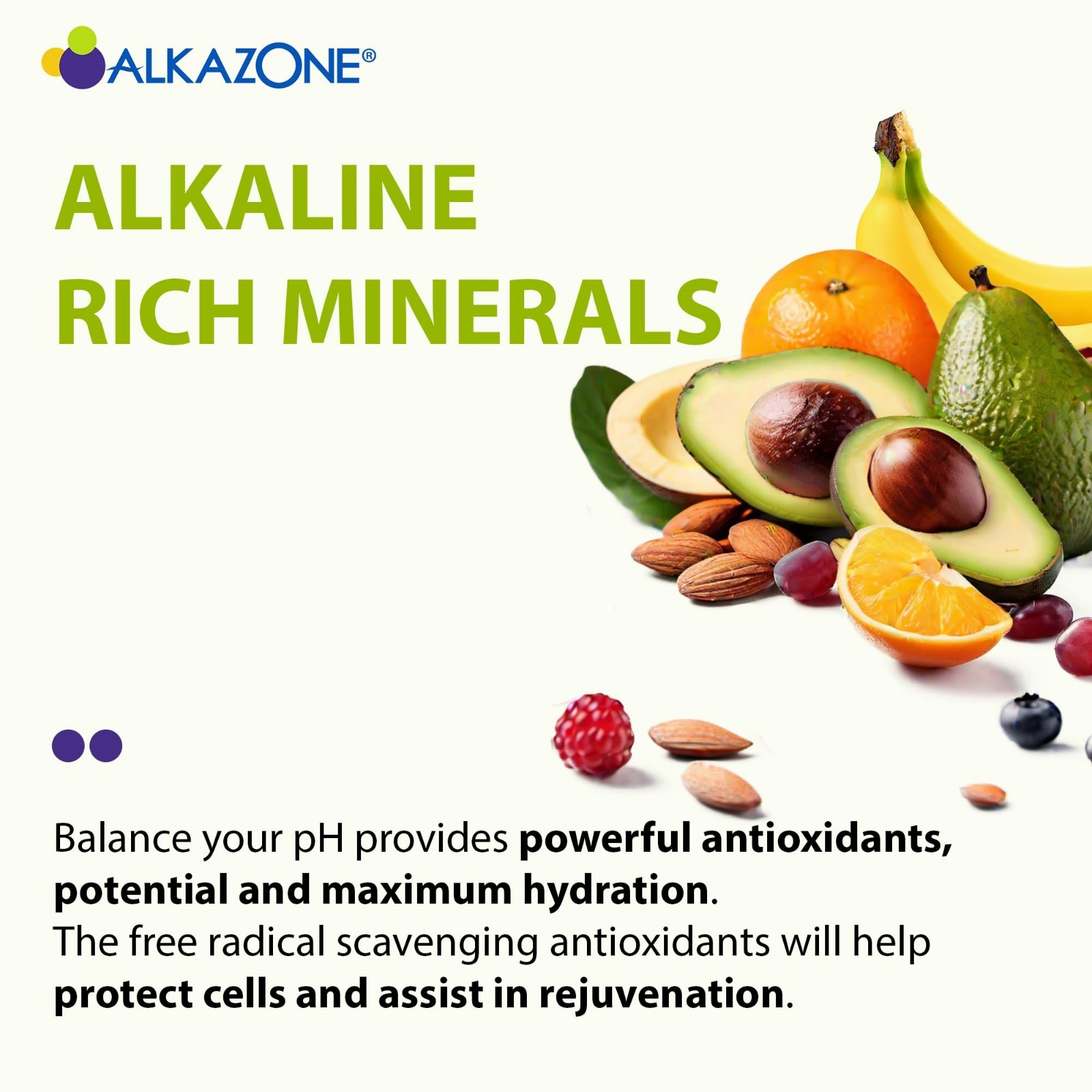 pH Balance Antioxidant Alkaline Mineral Booster Supplements – 2 Pack for Wellnes