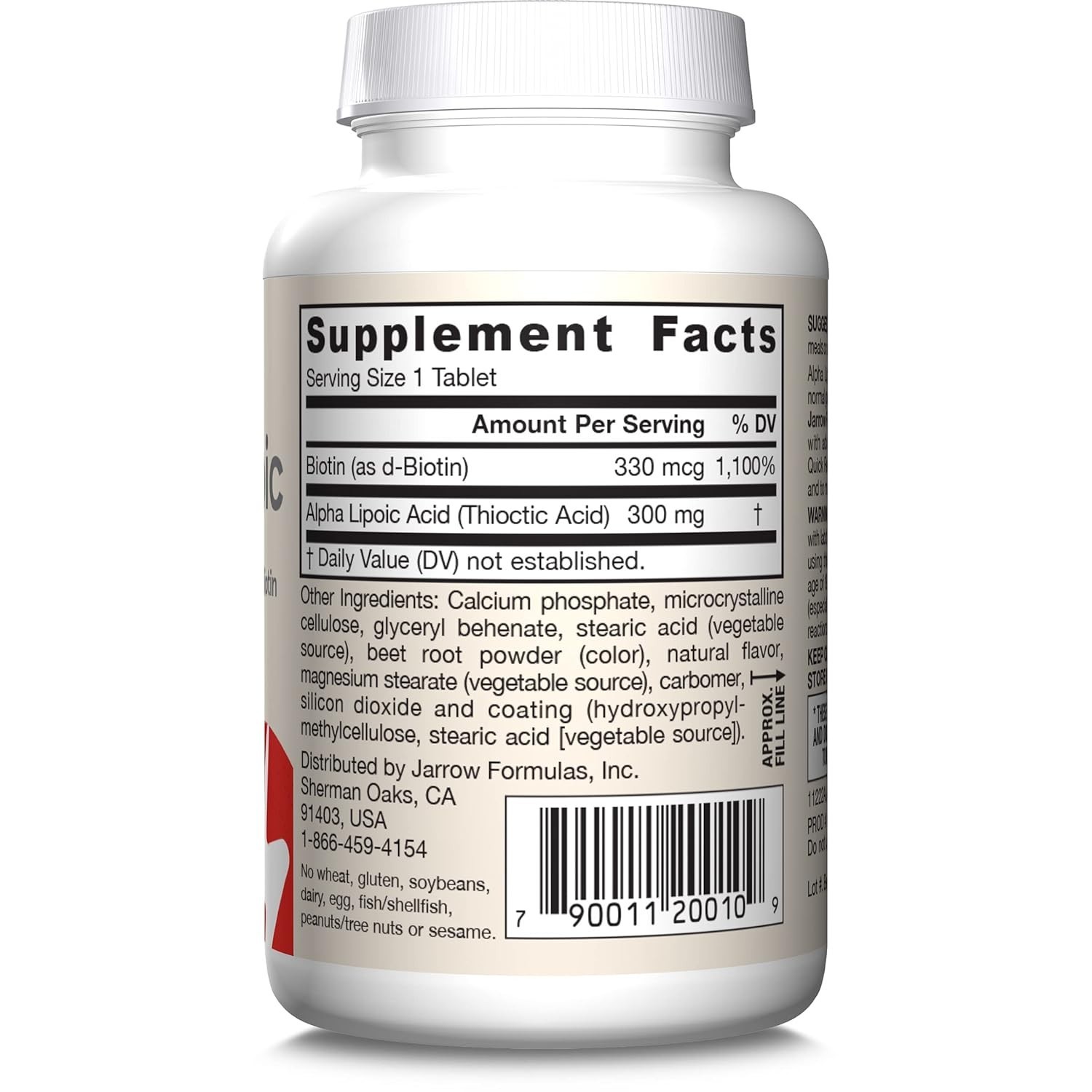 60-Count Alpha Lipoic Sustain 300 mg – Energy-Building Antioxidant Tablets