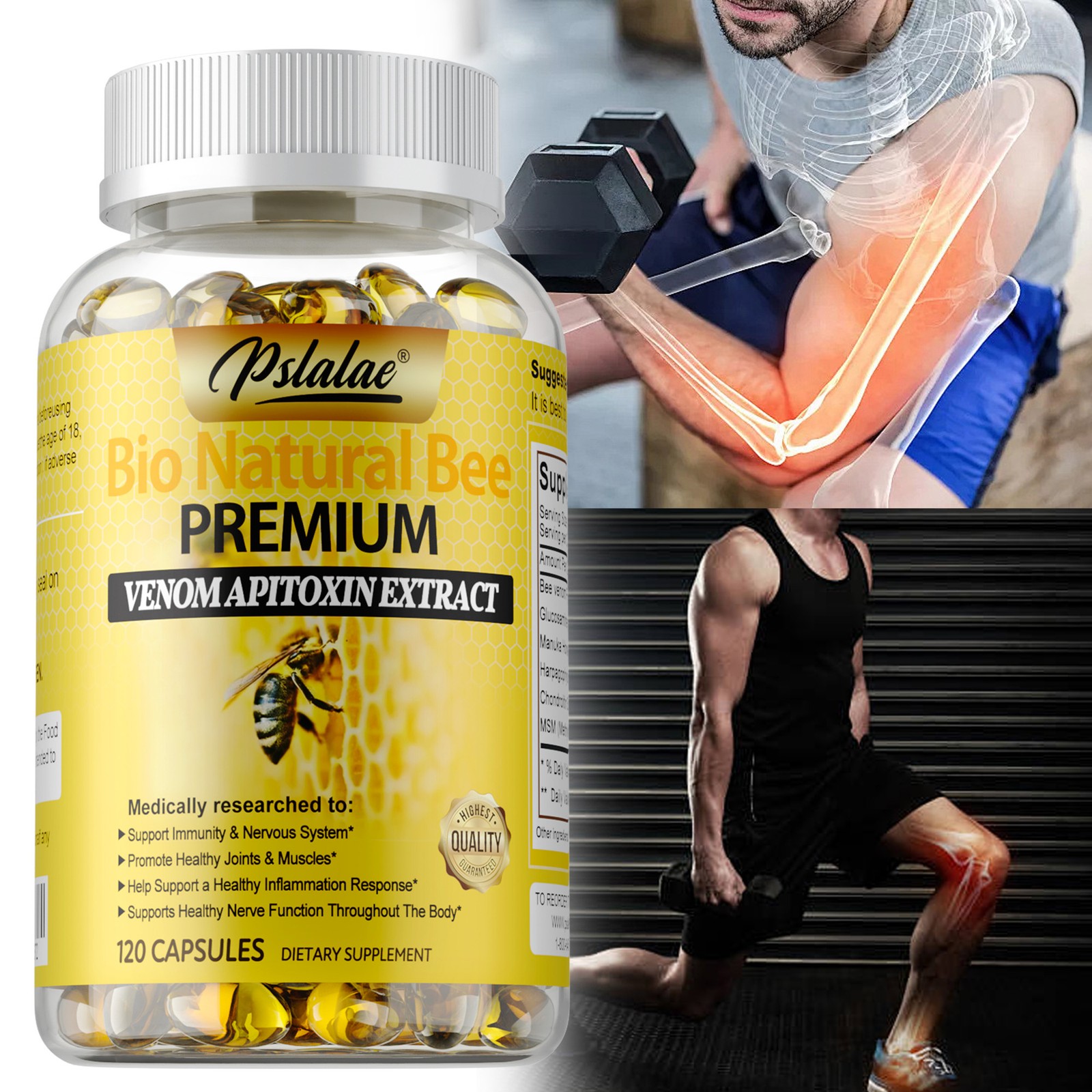 Bio Natural Bee Premium – Promote Joint Health and Increase Muscle Strength