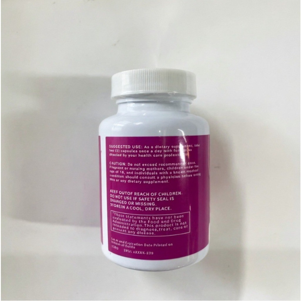 2 PACK Rosabella Beetroot 1300mg Capsules Supplement 120 Count (2 x 60ct) NEW