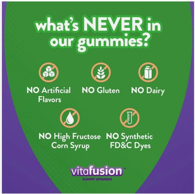 Vitafusion Calcium + D3 Vitamin Gummies, 200 ct Great Price Free Shipping