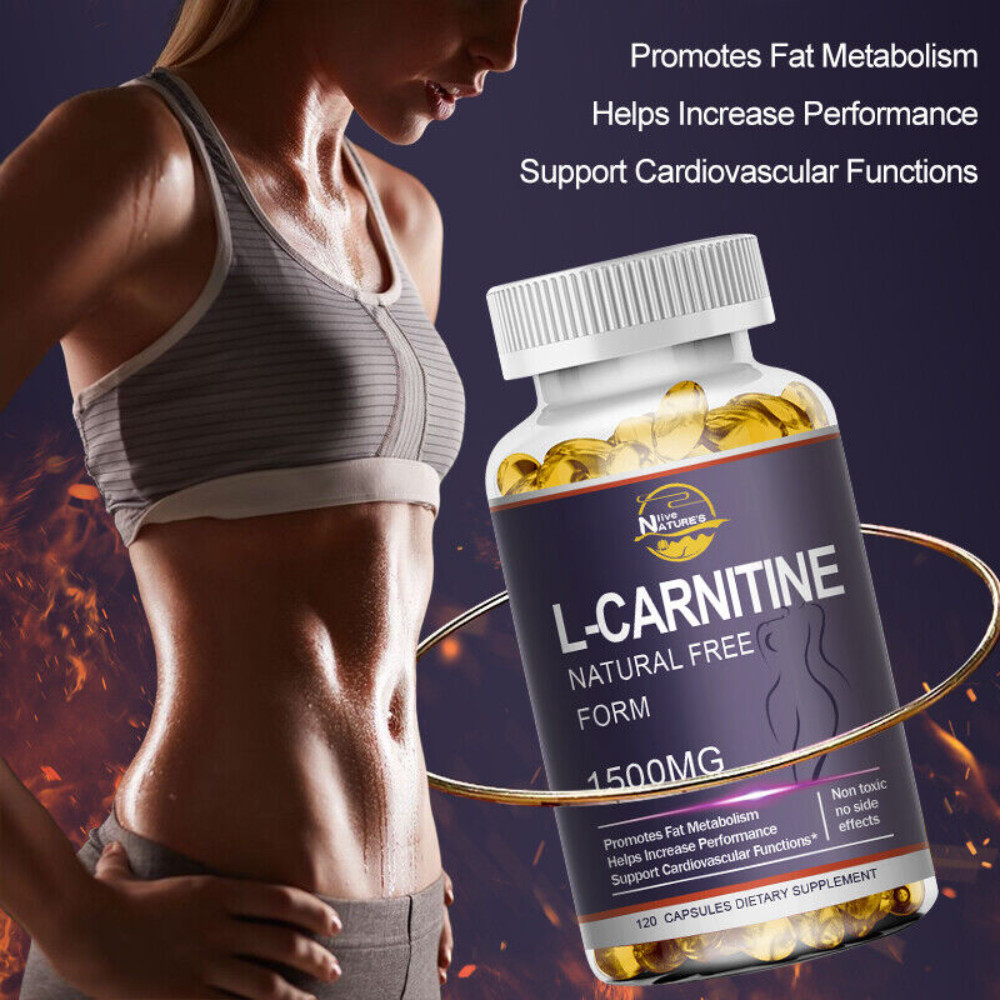L-Carnitine – Strong Fat Burner Weight Loss – Supports Natural Energy Production