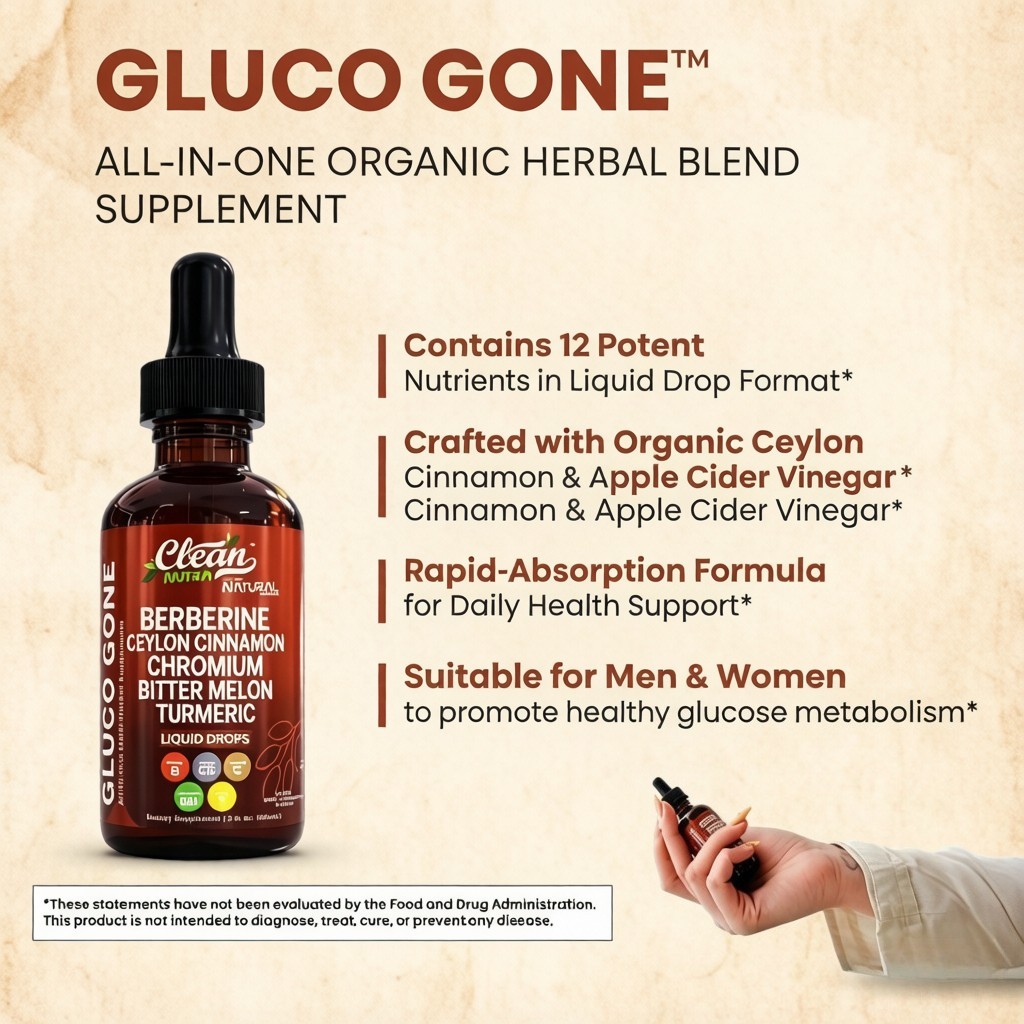 Clean Nutra Berberine & Cinnamon Drops – Liquid Metabolism Support, 2 fl oz