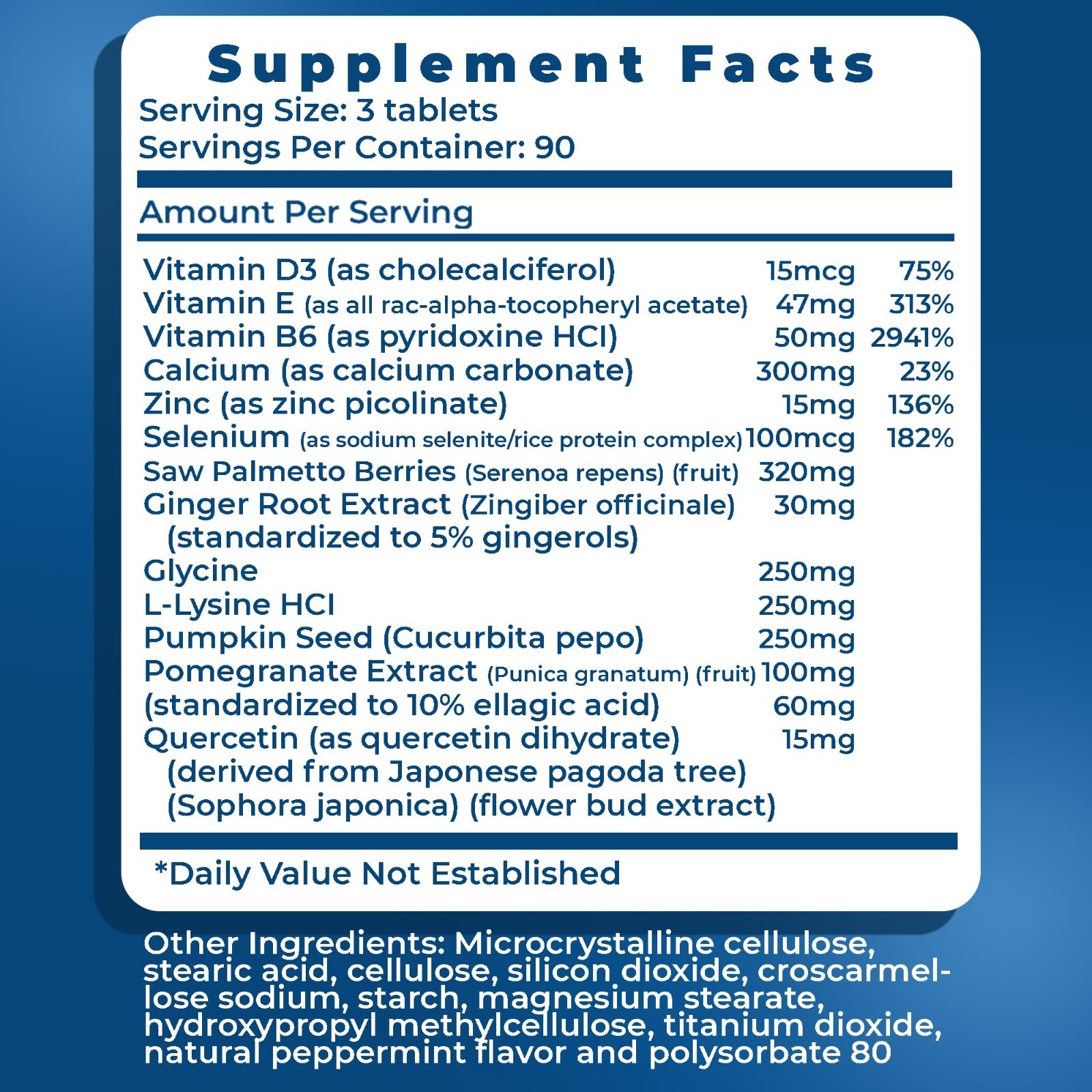 Advanced Prostate Health Supplements for Men – Saw Palmetto, Zinc & Pumpkin Seed