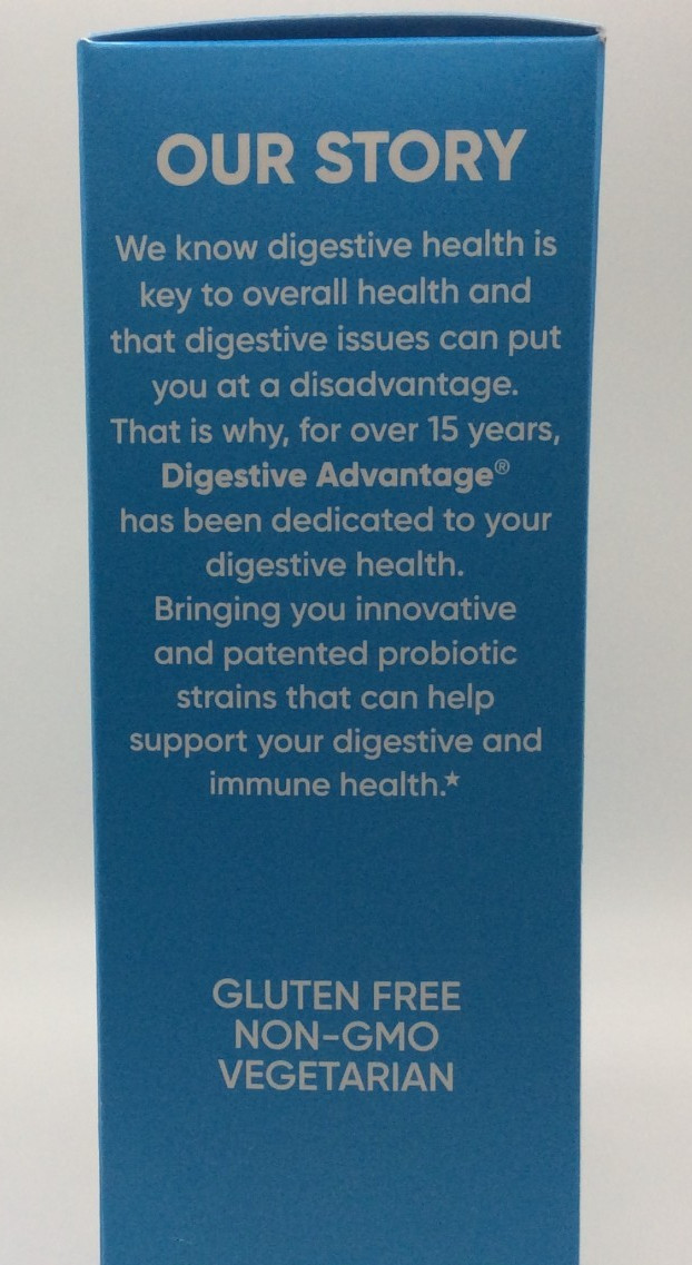 Digestive Advantage Daily Probiotics + Intensive Bowel Support 🎈09/2026🎈