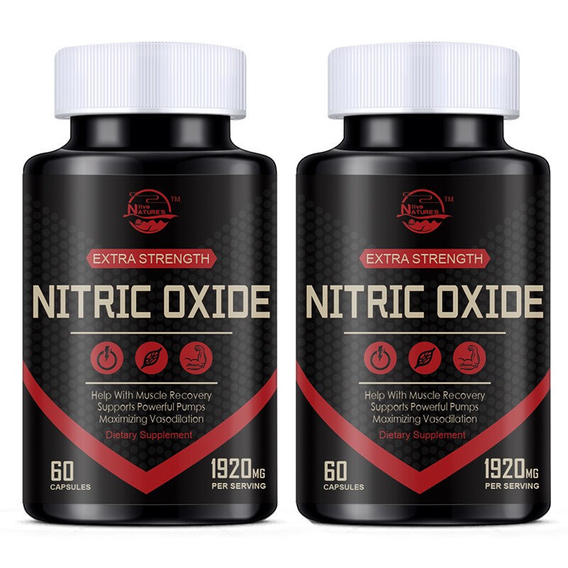 Nitric Oxide & Circulation Booster | L-Arginine, L-Citrulline | Extra Strength