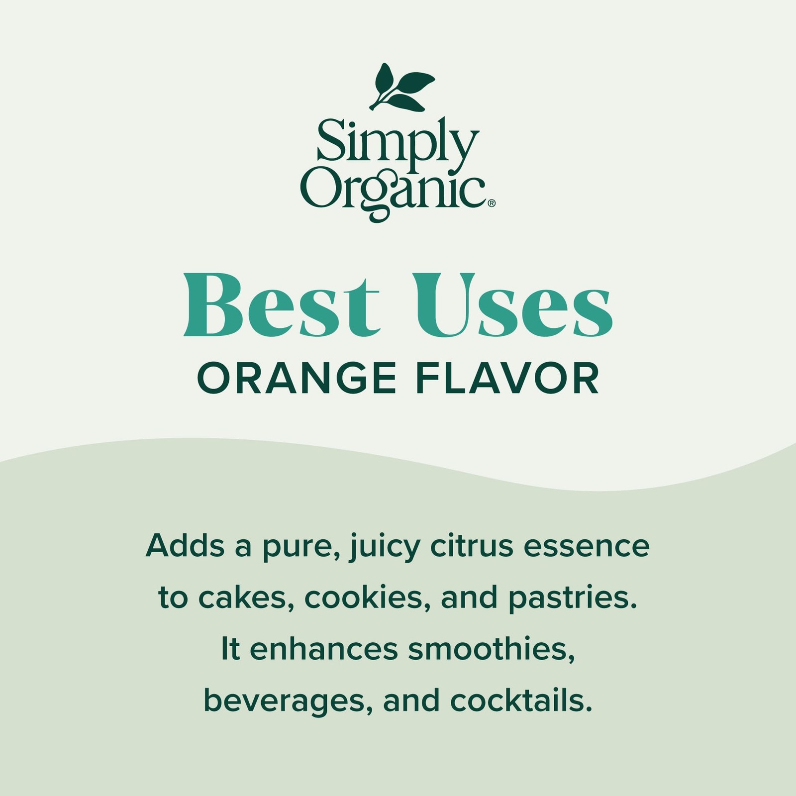 Simply Organic Orange Flavor 2 fl oz Organic Concentrated Citrus Essence