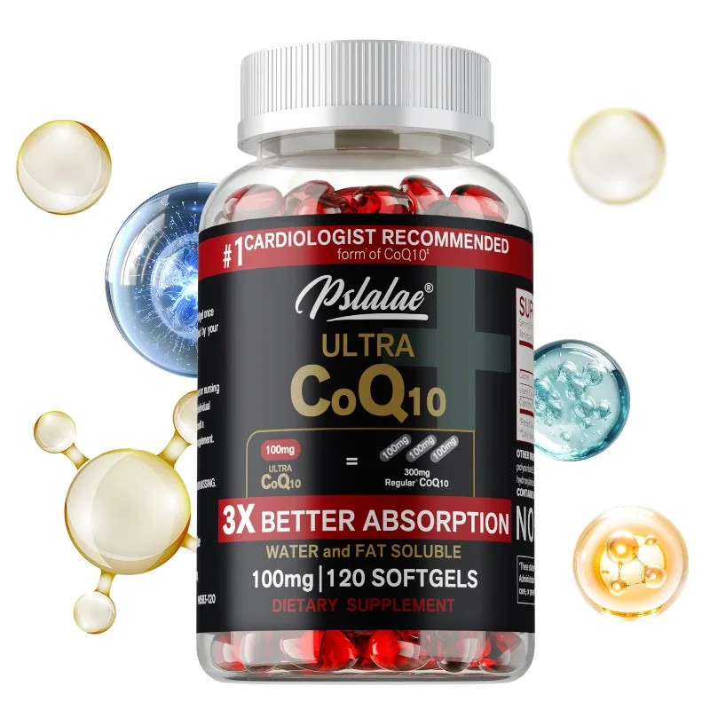 CoQ10 120pcs – Supports Vascular and Heart Health, Balances Blood Pressure
