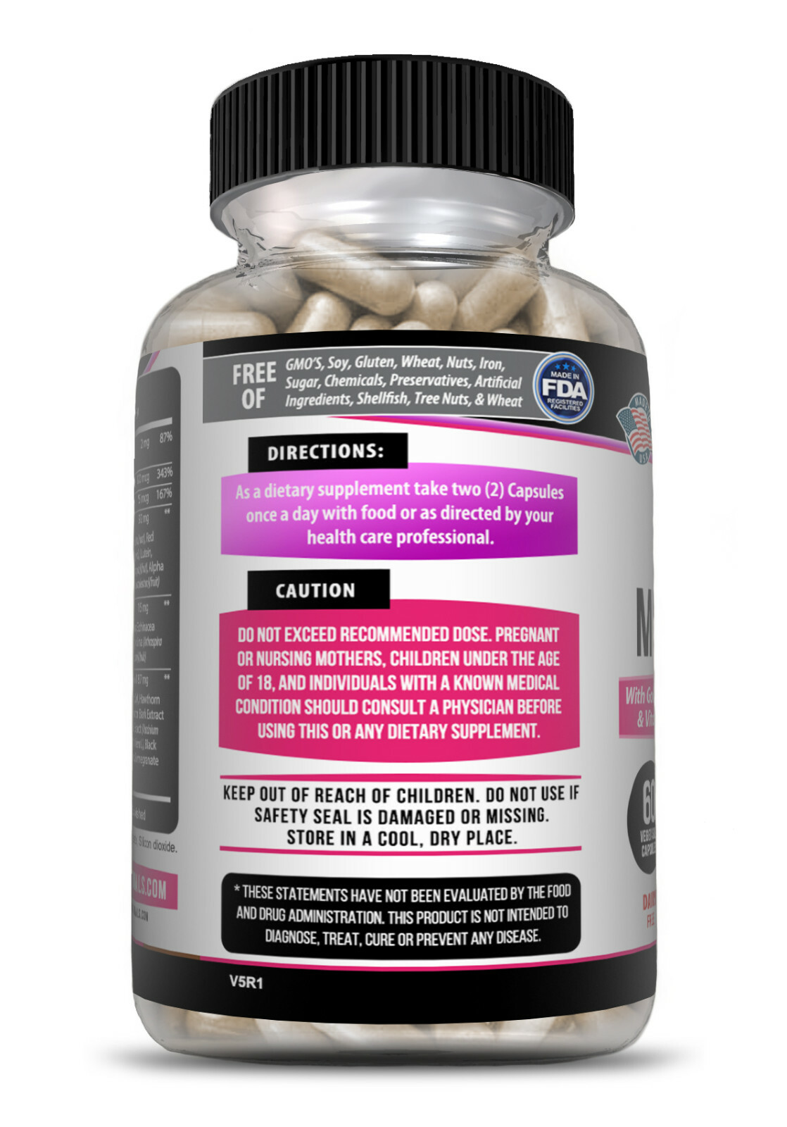 Womens Multivitamin & Multi-Mineral, Increase energy metabolism and vibrance