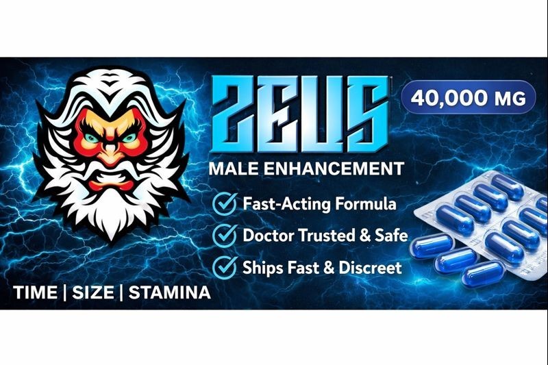Zeus 1800mg Male Vitality & Stamina Dietary Supplement – 3-25 Capsules -Exp 5/32