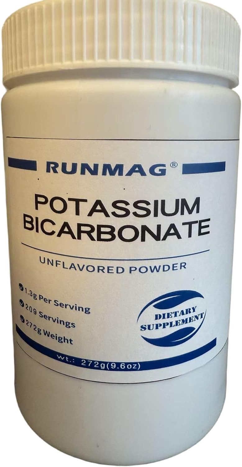 100% Pure Food Grade Potassium Bicarbonate Powder 9.6oz – Gluten Free & Non-GMO